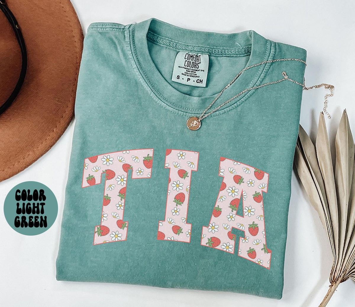 Tia Shirt Mother39s Day Gifts Tia Tees Tia Gifts Strawberry Tia Tshirts Graphic Tee – Fan Favorite · Great Gift For Fans