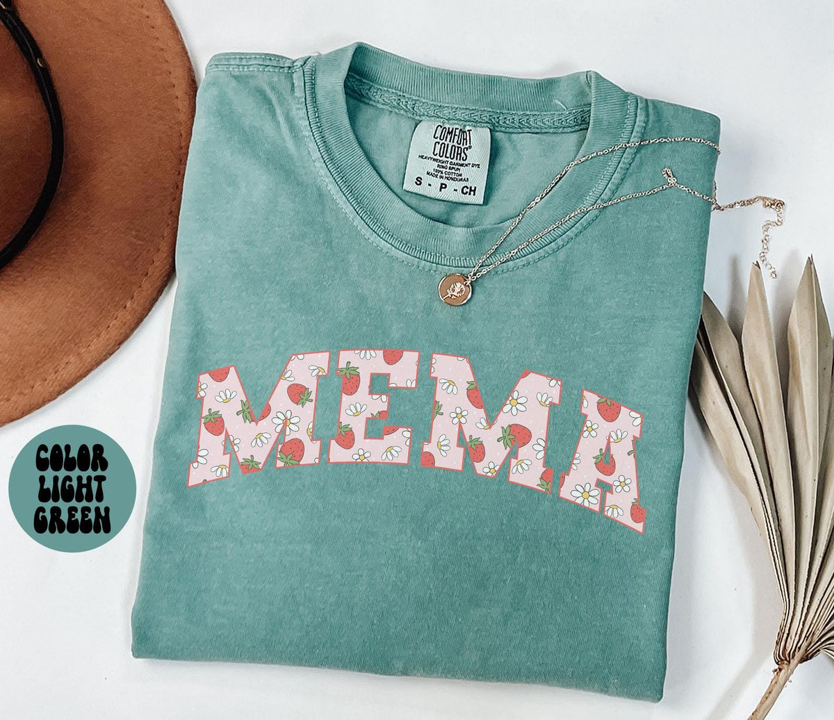 Mema Shirt Mother39s Day Gifts Mema Tees Mema Gifts Strawberry Mema Tshirts Graphic Tee – Premium Graphic · Great Gift For Fans