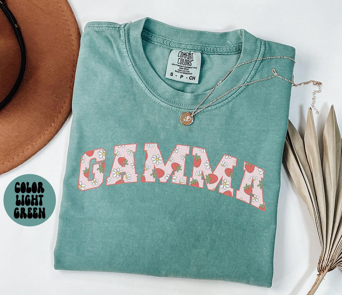 Gamma Shirt Mother39s Day Gifts Gamma Tees Gamma Gifts Strawberry Gamma Tshirts Graphic Tee – Easygoing Wear · High-Quality Print