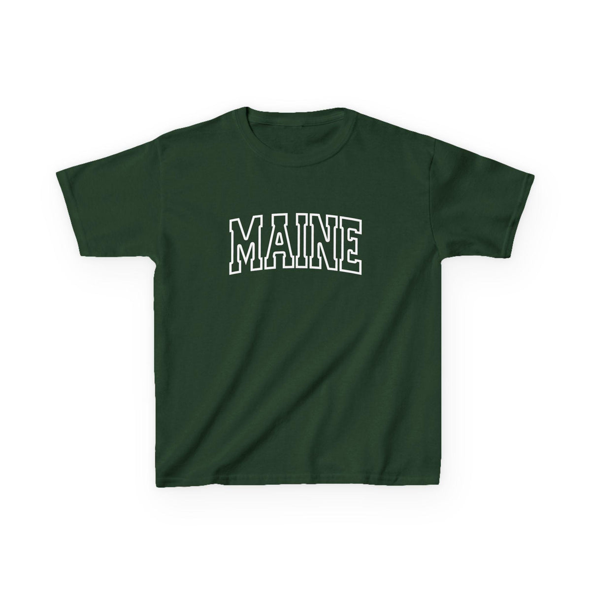 Maine Kids Graphic Tee Youth TShirt Youth Cotton Shirt Graphic Tee – Soft Feel · Great Gift For Fans