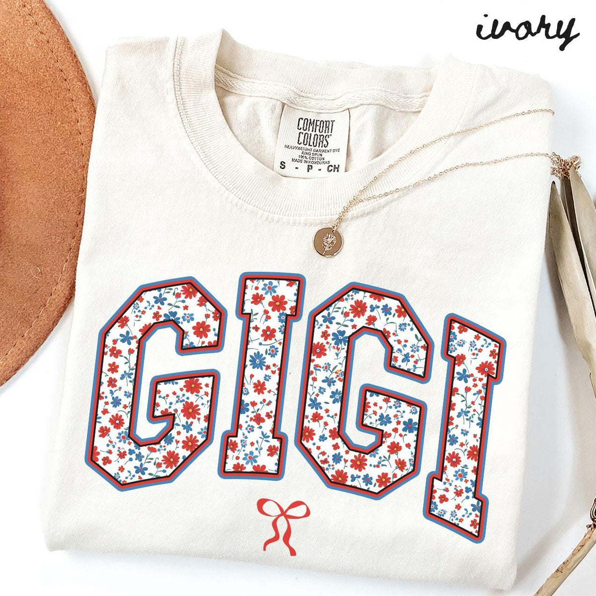 Gigi Comfort Colors Shirt 4th of July Grandma TShirt Mother39s Day Gifts New Grandmother Tee Fourth of July Shirts Womens Graphic Tee – Cozy Vibes · Top Pick For Any Outfit