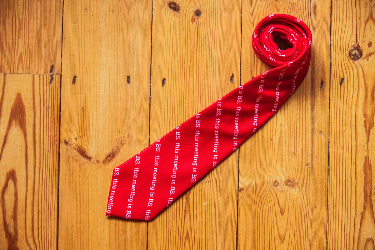 Unique Father39s Day Gift This Meeting is BS This Meeting is Bullshit Necktie For Work Gift For Dad Funny Neckties Funny Work Ties Graphic Tee – Feel-Good Design · Top Pick For Any Outfit