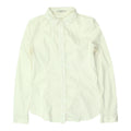 Prada Womens White Shirt High End Designer Button Up Formal Long Sleeve Collar Graphic Tee – Easygoing Wear · Trending Graphic Apparel