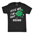 Kiss Me I39m Day Drunk St Patricks Day Drinking Shirt Party Night Out Tee Shirt Men Funny Irish Getting Drunk Celebration Shirt Mens Graphic Tee – Soft Feel · Must-Have Style