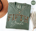 Comfort Colors Fifth Grade Shirt Fall Autumn Teacher Tee 5th Grade TShirt Back to School Fifth Grade Department Gifts Crew Squad Graphic Tee – Cozy Vibes · Top Pick For Any Outfit