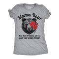 Mama Bear Flower Shirt Make Insides Outsides Rip You Apart Mess With My Babies Floral New Mom Shirt Gift For New Moms Momma Bear Shirt Graphic Tee – Easygoing Wear · Top Pick For Any Outfit