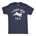 I Love Her Tail Shirt Rude Easter Shirts Offensive Easter Eggs Easter Egg Hunt Shirts Innuendo Easter Tshirt Guys Bunny Shirts Rabbit Graphic Tee – Soft Feel · High-Quality Print