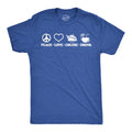 Peace Love Cruise Drink Sarcastic Shirt Funny Nautical Shirt Yachting Shirt Family Vacation Cruise Shirts Boating Shirts Summer Vacay Graphic Tee – Premium Graphic · Must-Have Style