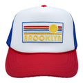 Kids Brooklyn Hat Ages 212 Retro Sunrise Brooklyn New York Snapback Youth Hat Kid39s Hat Graphic Tee – Warm & Stylish · Great Gift For Fans