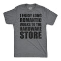 Long Romantic Walks To Hardware Store Work Bench Shirts Mechanics Shirts Dad Shirt Father39s Day Gift Handyman Gifts Shirt For Dad Graphic Tee – Aesthetic Look · Great Gift For Fans