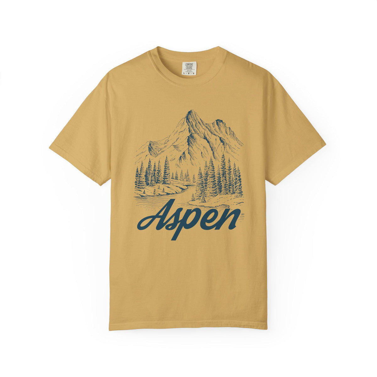 Aspen Colorado Graphic Tee Mountain Illustration Aspen T Shirt Graphic Tee – Everyday Comfort · Must-Have Style
