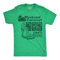 Weekend Forecast 100 Chance Of Mowing Lawn Enforcement Shirt Dad Shirts Funny Outdoors Shirts Mowing The Lawn Cop Tshirts Dad Gifts Graphic Tee – Aesthetic Look · Perfect For Daily Wear