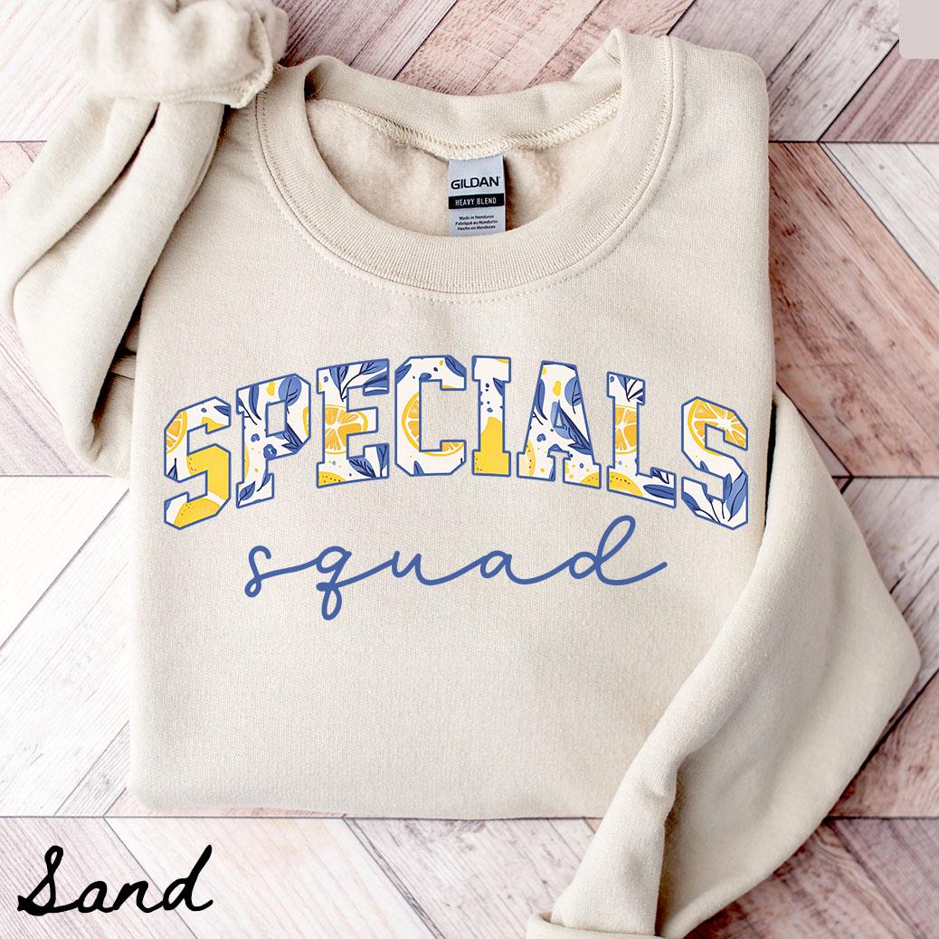 Specials Team Sweatshirt Teacher Sweatshirt Special Education Crewneck Back to School Tee SPED Department Gifts Crew Squad Sweatshirt – Fan Favorite · Perfect For Daily Wear