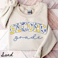 Second Grade Team Sweatshirt Teacher Sweatshirt 2nd Grade Crewneck Back to School Tee Second Grade Department Gifts Crew Squad Sweatshirt – Bold Style · Must-Have Style