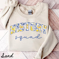 History Team Sweatshirt Teacher Sweatshirt History Crewneck Back to School Tee History Department Gifts Crew Squad Sweatshirt – Warm & Stylish · Great Gift For Fans