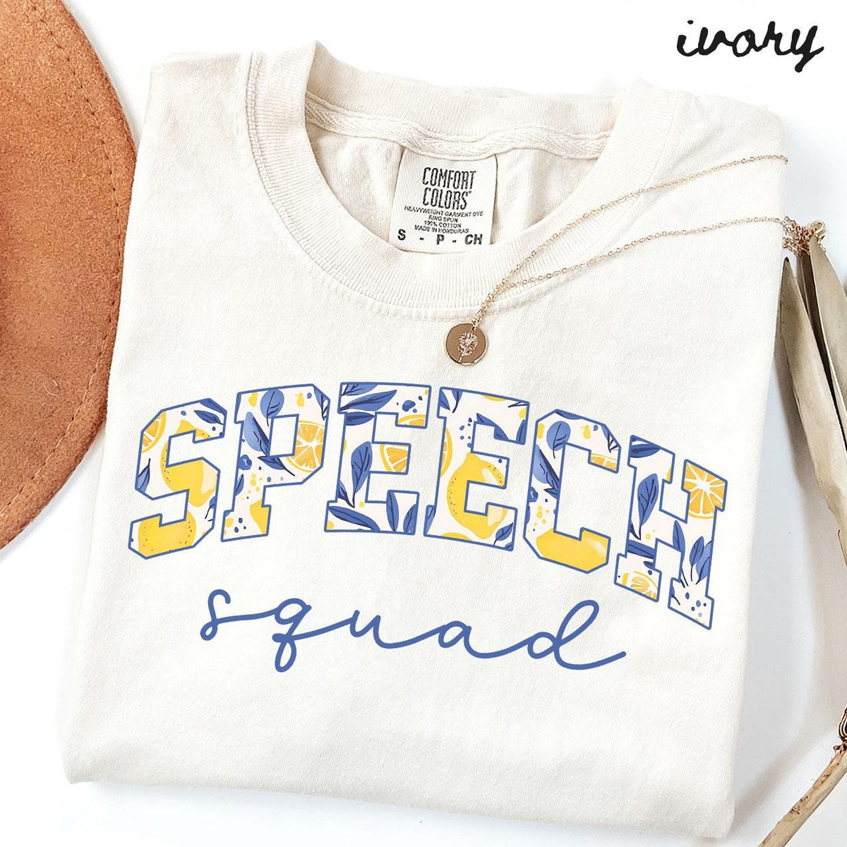 Speech Comfort Colors Shirt Teacher Tee SLP Grade TShirt Back to School Speech Therapy Department Gifts Crew Squad Graphic Tee – Bold Style · Perfect For Daily Wear