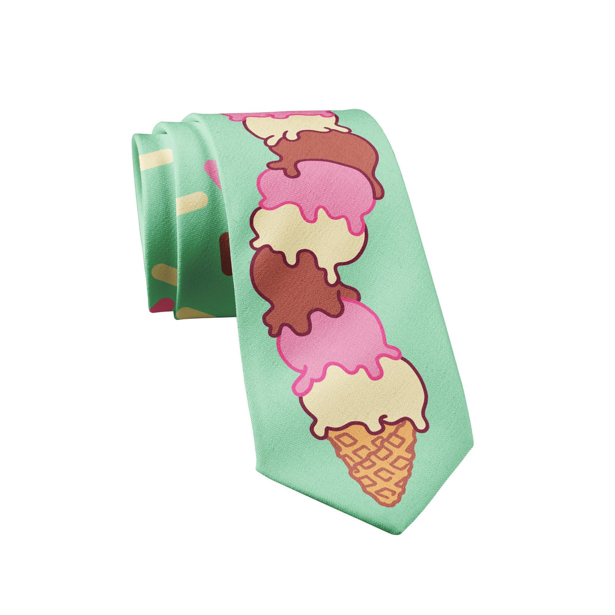 Unique Father39s Day Gift Ice Cream Necktie Retirement Gift Gifts For Grandpa Funny Neckties Beach Ties Gifts For Dad Summer Ties Graphic Tee – Bold Style · Trending Graphic Apparel