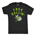 Free Ballin39 Pickleball Shirts Sports Shirt Men Mens T Shirt Funny Mens Shirt Pickleball Lover Gifts Gifts For Dad Paddles Graphic Tee – Aesthetic Look · Perfect For Daily Wear