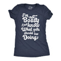 Bossy Shirt Wife Funny Mom Shirt Wife Gift Funny Funny Shirt For Wife Shirt for Wife Im Not Bossy I Just Know What You Should Be Doing Graphic Tee – Cozy Vibes · High-Quality Print