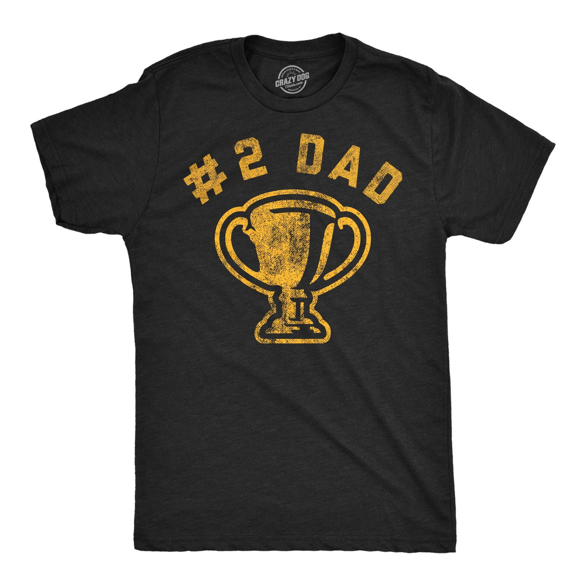 Number 2 Dad Trophy Worlds Okayest Dad Shirt New Dad Shirt Funny Shirt Dad Average Dad Mens Shirts Funny Funny Gifts For Dad Graphic Tee – Bold Style · Trending Graphic Apparel