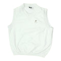 Nike FIT Sweater Vest Vintage Mens White Sleeveless VNeck Sports Sweatshirt Sweatshirt – Soft Feel · Perfect For Daily Wear