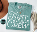Comfort Colors First Grade Shirt Teacher Team TShirts 1st Grade Tee Back to School First Grade Department Gifts Crew Graphic Tee – Bold Style · Perfect For Daily Wear