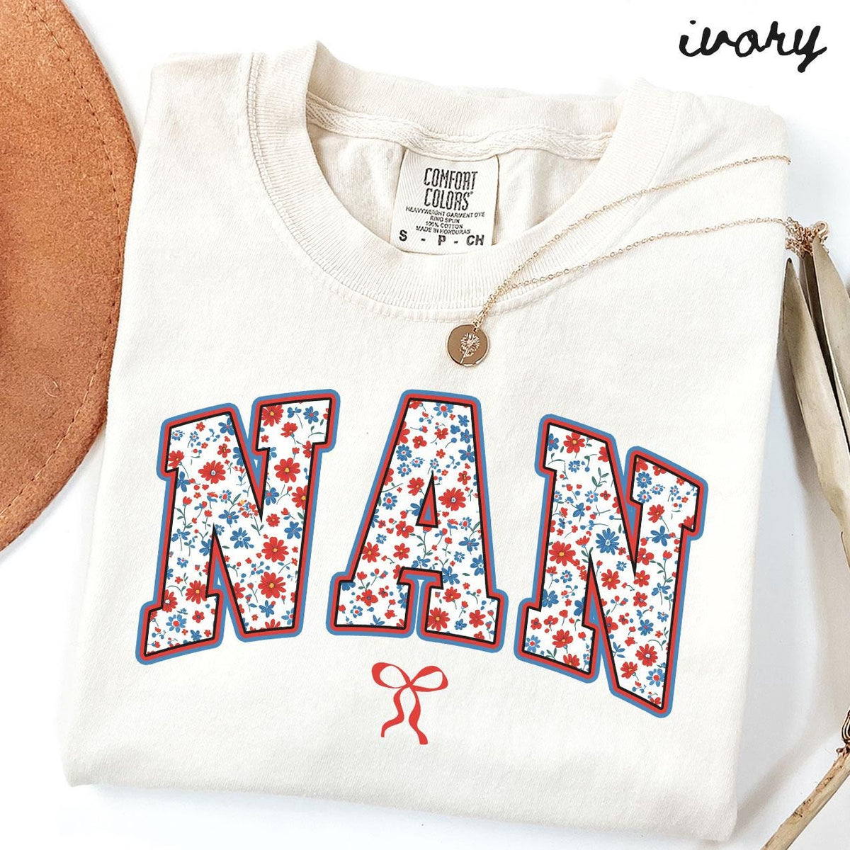 Nan Comfort Colors Shirt 4th of July Grandma TShirt Mother39s Day Gifts New Grandmother Tee Fourth of July Shirts Womens Graphic Tee – Aesthetic Look · Top Pick For Any Outfit