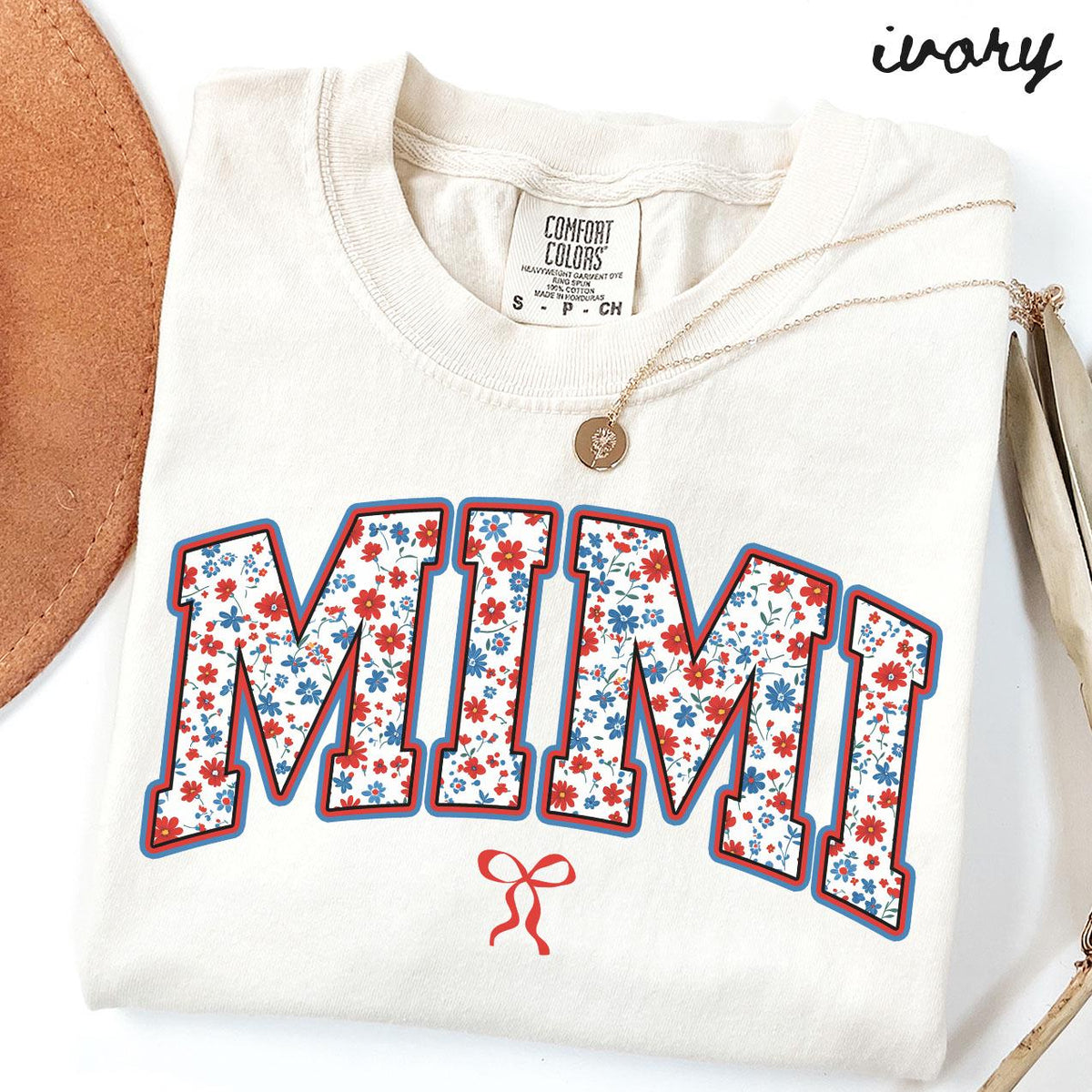 Mimi Comfort Colors Shirt 4th of July Grandma TShirt Mother39s Day Gifts New Grandmother Tee Fourth of July Shirts Womens Graphic Tee – Bold Style · Perfect For Daily Wear