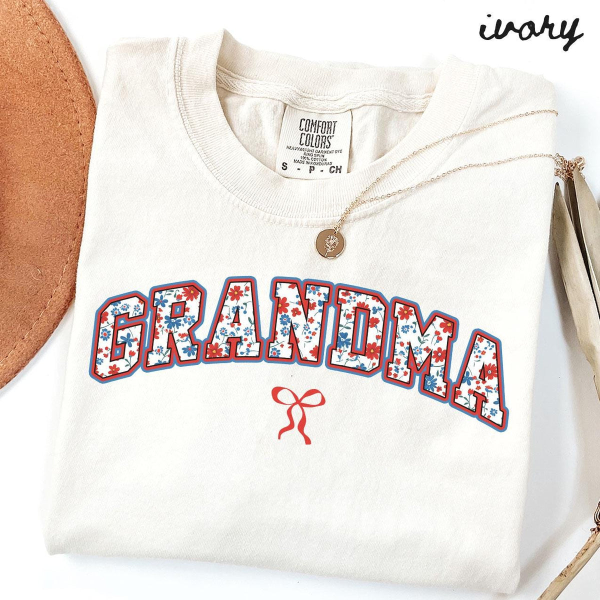 Grandma Comfort Colors Shirt 4th of July Grandma TShirt Mother39s Day Gifts New Grandmother Tee Fourth of July Shirts Womens Graphic Tee – Bold Style · Perfect For Daily Wear