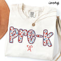PreK Comfort Colors Shirt 4th of July Teacher Tee Preschool TShirt Back to School Preschool Department Gifts Pre K Shirt Crew Squad Graphic Tee – Bold Style · Must-Have Style