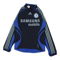 Chelsea FC Training Top Vintage 0607 Mens Grey Adidas Football Drill Jacket Graphic Tee – Easygoing Wear · Great Gift For Fans