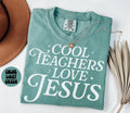 Comfort Colors Teacher Shirt Cute Back to School Tee Bible Verse Christian Teacher Appreciation Gift First Day of School TShirt Jesus Graphic Tee – Premium Graphic · High-Quality Print