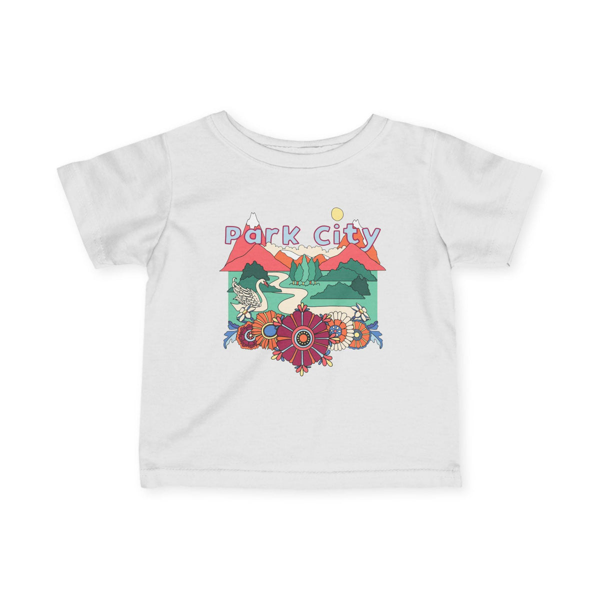 Park City Infant Fine Jersey Tee Jersey – Cozy Vibes · High-Quality Print
