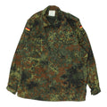 German Military Shirt Jacket Vintage Mens Green Camo Army Combat Field Shacket Graphic Tee – Cozy Vibes · Top Pick For Any Outfit
