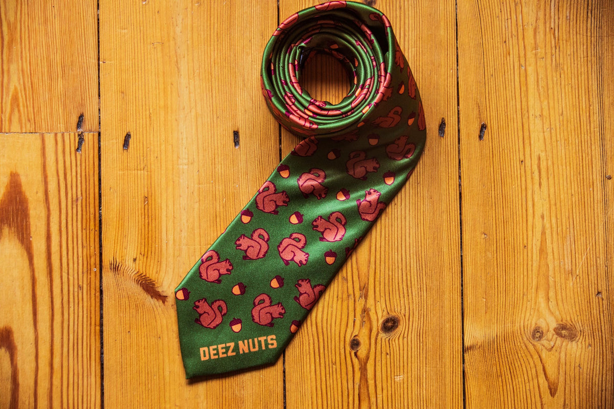 Unique Father39s Day Gift Deez Nuts Squirrel Necktie For Work Gifts For Grandpa Funny Neckties Dad Gifts Outdoorsy Ties Squirrel Ties Graphic Tee – Easygoing Wear · Must-Have Style