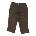 Puma Womens Brown Trousers Vintage Cropped 34 Length Sportswear Casualwear Graphic Tee – Cozy Vibes · Must-Have Style