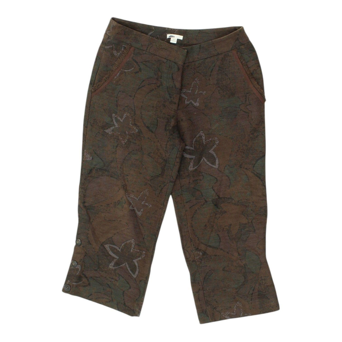 Puma Womens Brown Trousers Vintage Cropped 34 Length Sportswear Casualwear Graphic Tee – Cozy Vibes · Must-Have Style