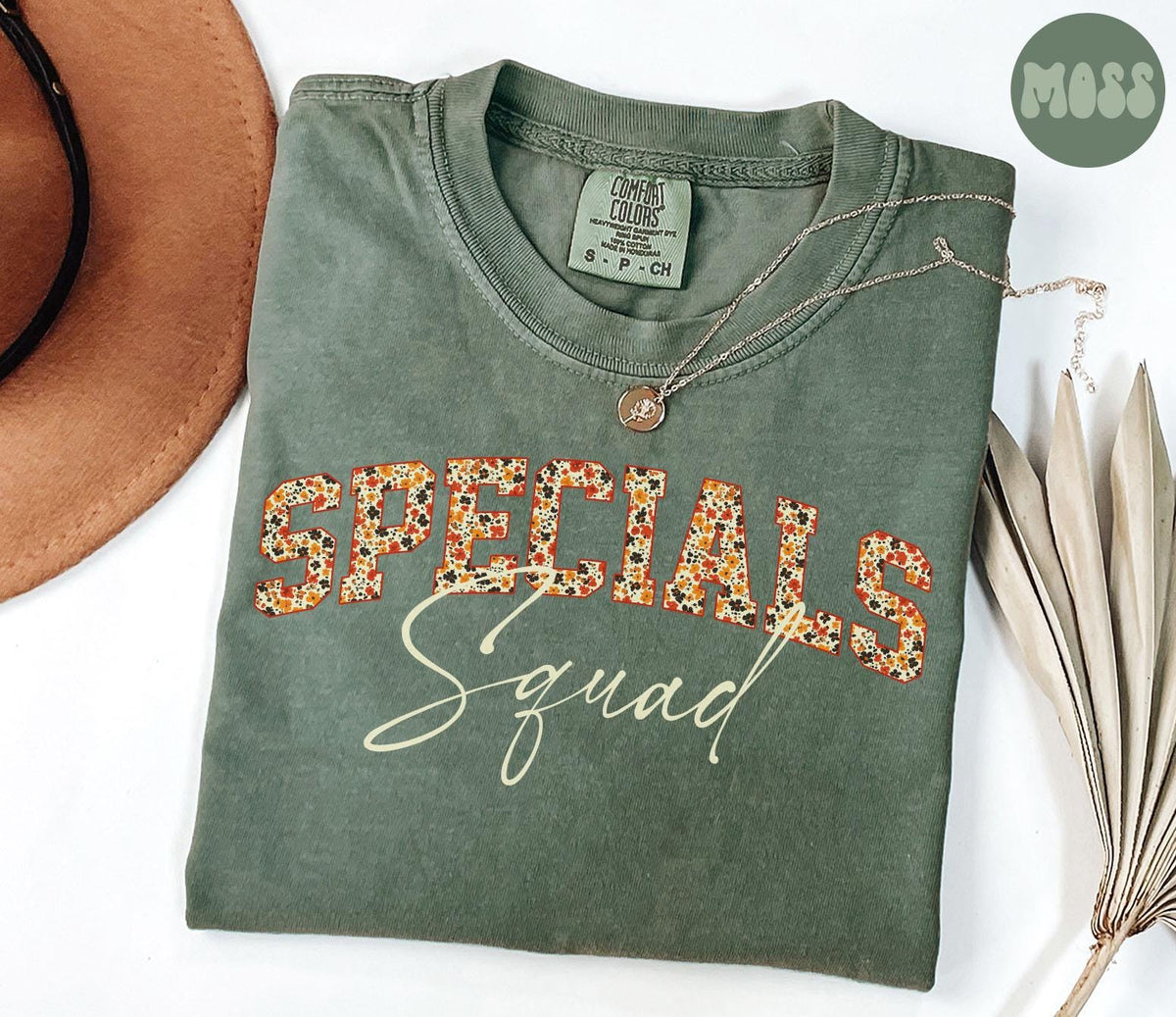 Specials Comfort Colors Shirt Fall Autumn Teacher Tee Special Education TShirt Back to School SPED Department Gifts Crew Squad Graphic Tee – Warm & Stylish · Great Gift For Fans