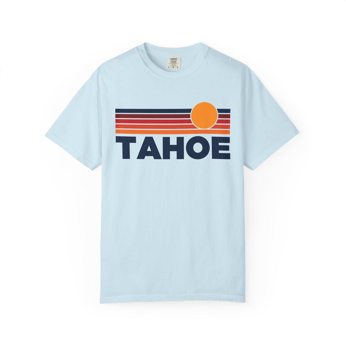 Lake Tahoe California Graphic Tee Comfort Colors Retro Unisex Lake Tahoe T shirt Graphic Tee – Bold Style · Trending Graphic Apparel