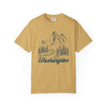 Washington Graphic Tee Mountain Illustration Washington T Shirt Graphic Tee – Easygoing Wear · Great Gift For Fans