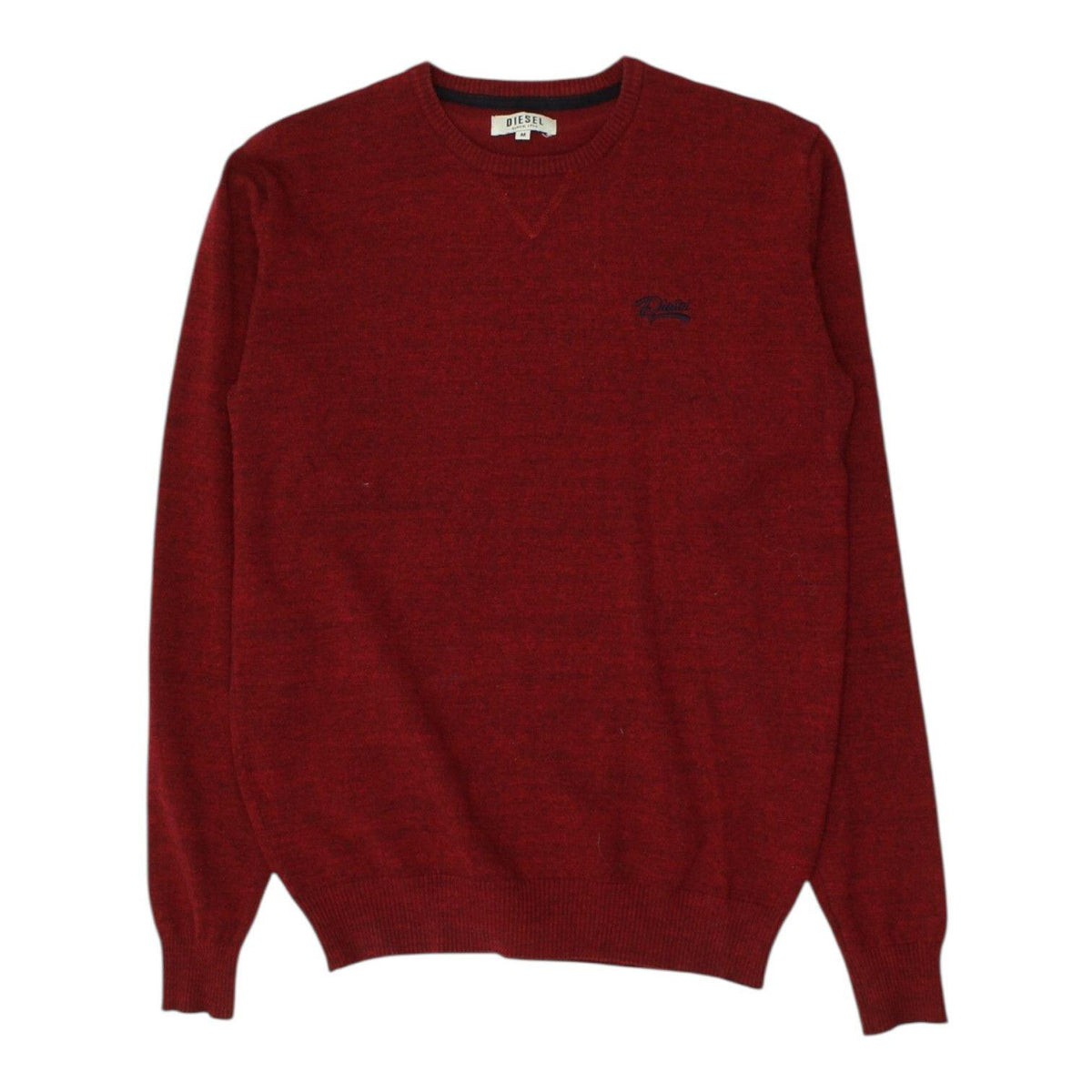 Diesel Mens Burgundy Jumper Crew Neck Smart Casual Designer Knit Sweater Graphic Tee – Fan Favorite · Trending Graphic Apparel