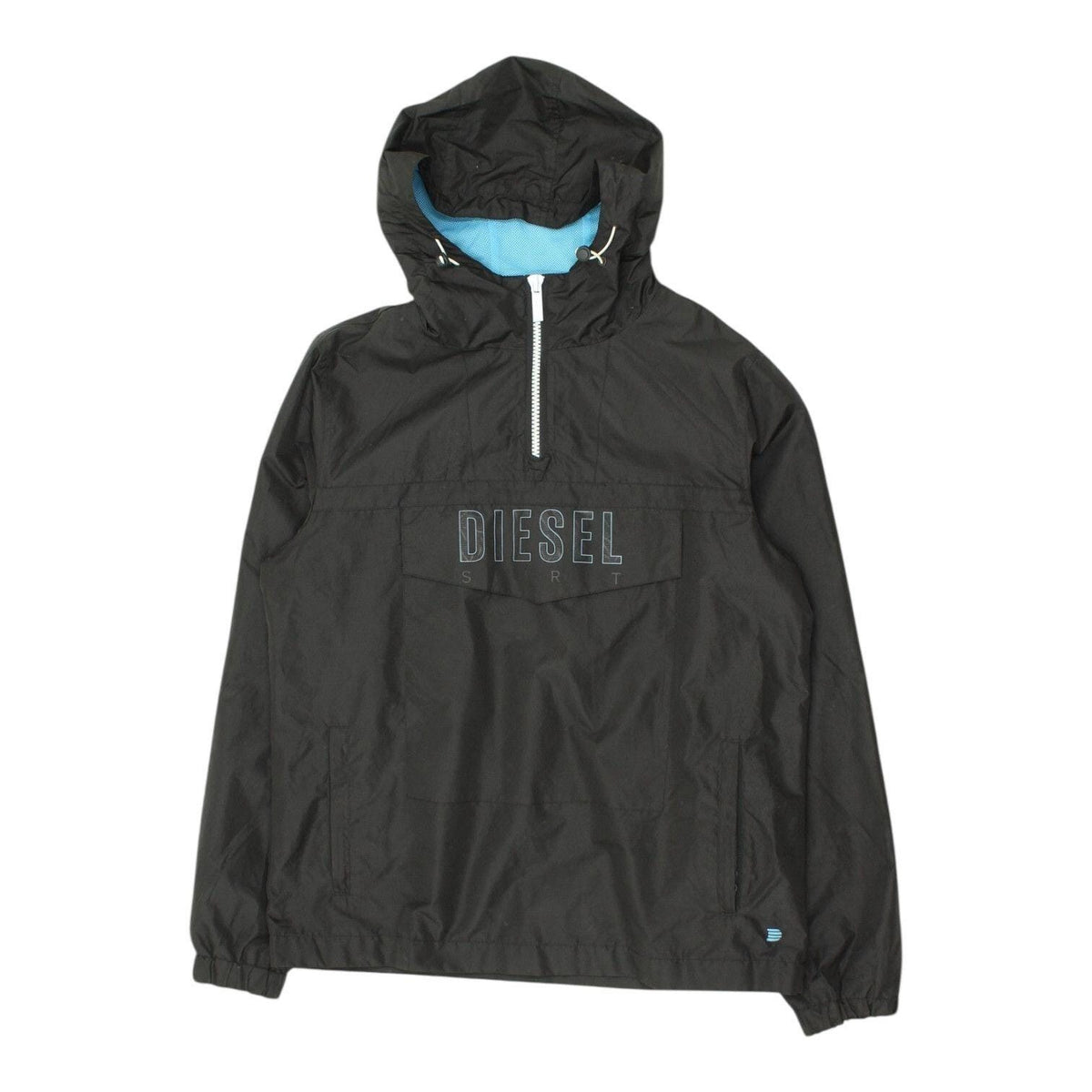 Diesel 12 Zip Jacket Vintage Mens Black Designer Hooded Windbreaker Outdoors Graphic Tee – Soft Feel · Top Pick For Any Outfit