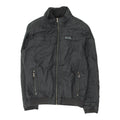 Diesel Mens Quilted Jacket Casual Black Designer Bomber Style Full Zip Graphic Tee – Fan Favorite · Great Gift For Fans