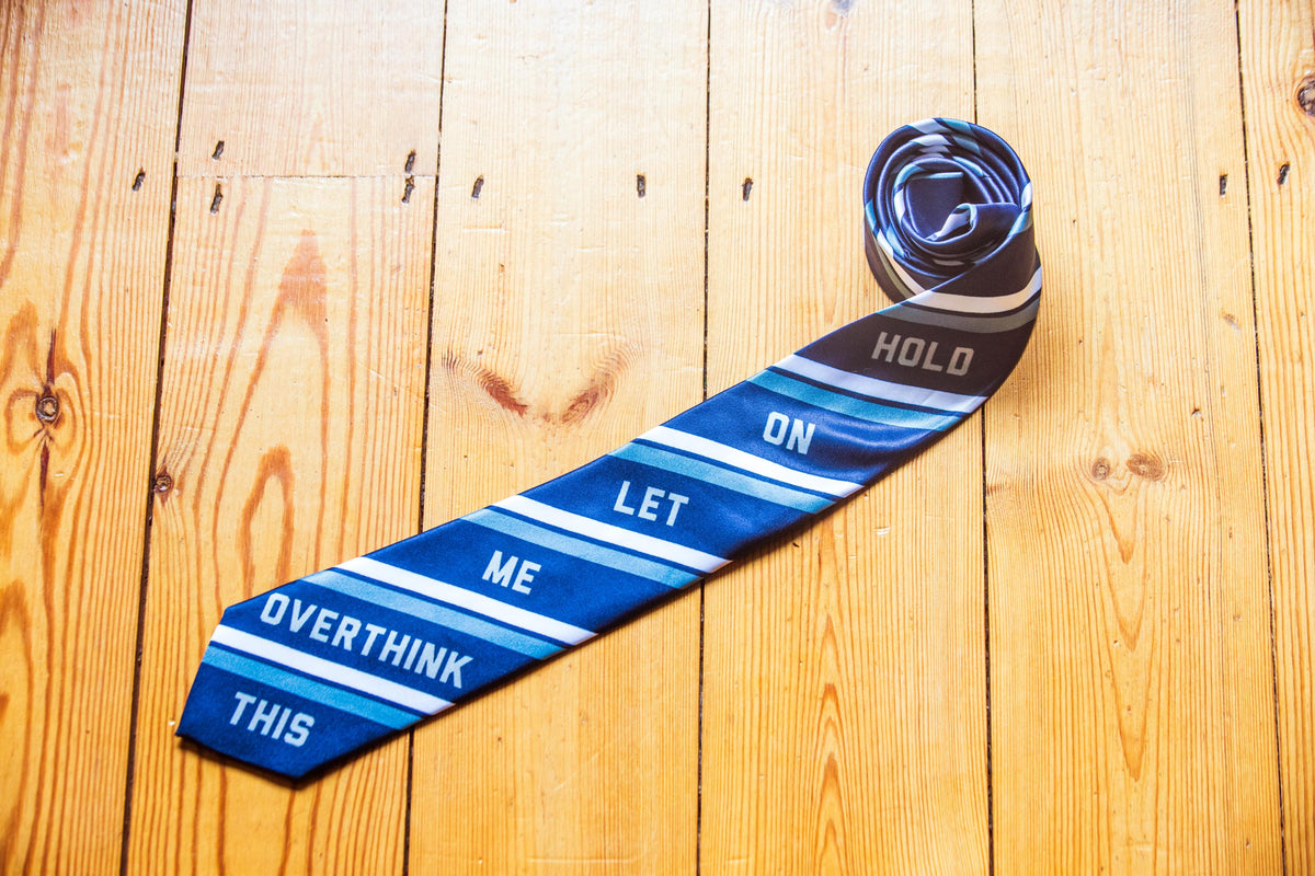 Father39s Day Gift Hold On Let Me Overthink This Necktie For Work Gift For Dad Gifts For A Father Funny Neckties Mental Health Ties Graphic Tee – Fan Favorite · Trending Graphic Apparel