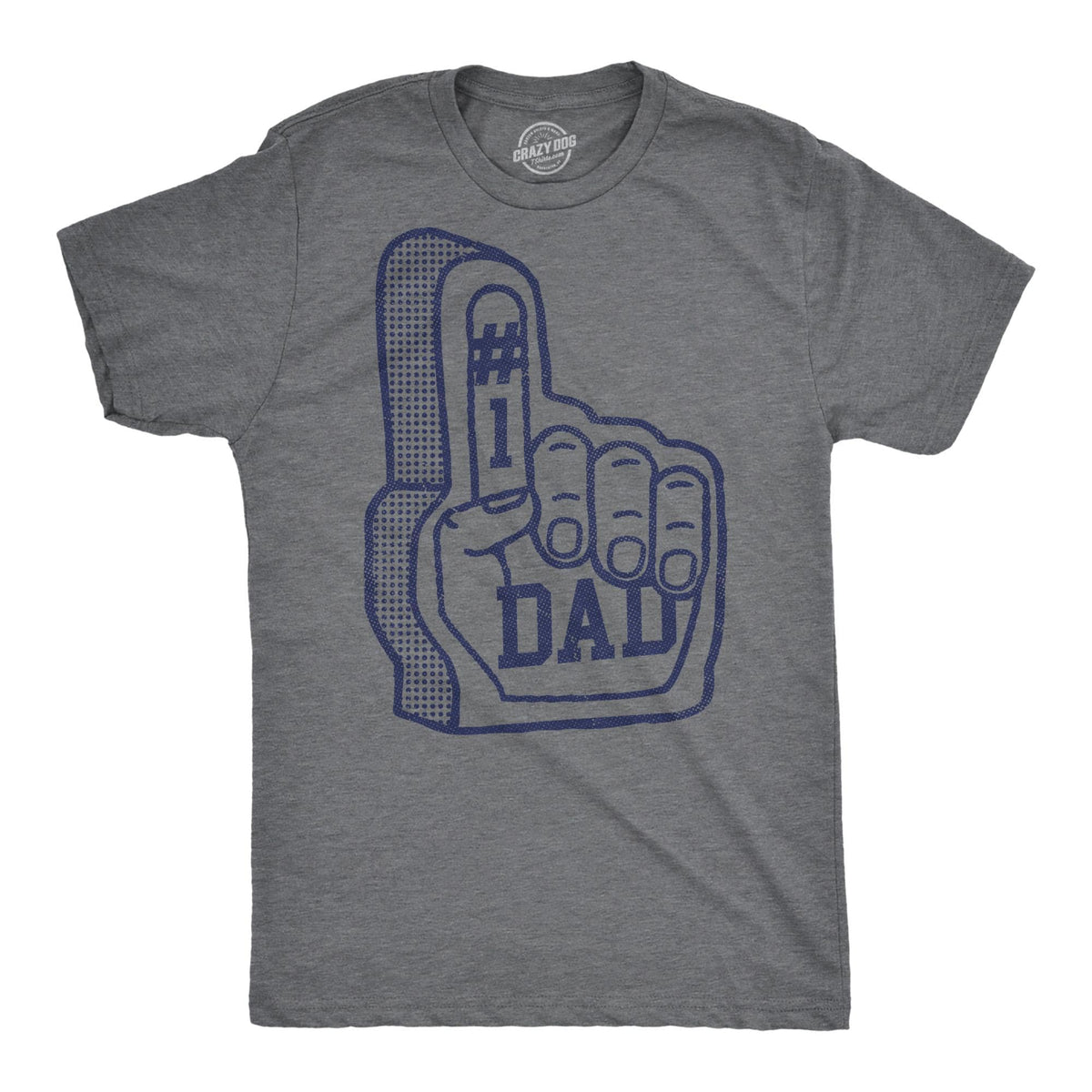 Dad Gift Ideas Number One Dad Foam Finger Sports Dad Fathers Day Gift Funny Shirt For Dads Dad Shirt Funny Dad Shirt Gift For Dad Graphic Tee – Premium Graphic · High-Quality Print