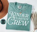 Comfort Colors Kindergarten Shirt Teacher Tee Kindergarten TShirt Back to School Kindergarten Department Gifts Crew Squad Graphic Tee – Soft Feel · Top Pick For Any Outfit
