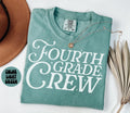 Comfort Colors Fourth Grade Shirt Teacher Team TShirts 4th Grade Tee Back to School Fourth Grade Department Gifts Crew Graphic Tee – Aesthetic Look · High-Quality Print
