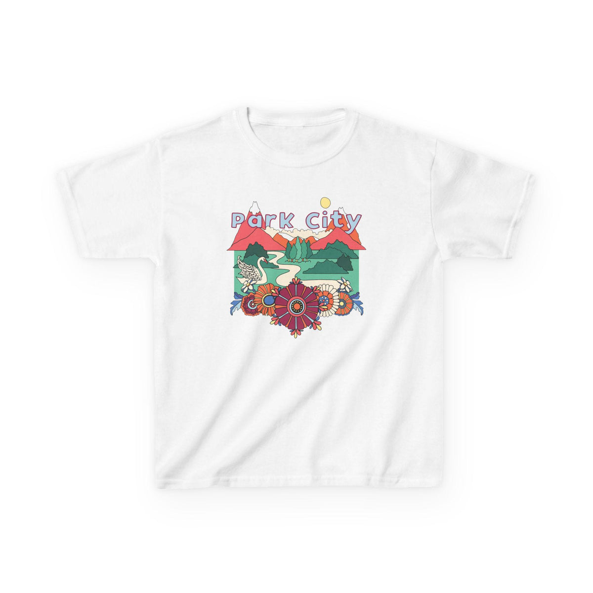 Park City Adventure Kids Tee EcoFriendly Cotton Shirt Great for Outdoor Play Travel Souvenir Summer Vacation Gift Fun Graphic TShirt Graphic Tee – Fan Favorite · High-Quality Print