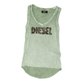 Diesel Womens Vest Top Vintage Green Sleeveless VNeck Casual Summer Tshirt Graphic Tee – Easygoing Wear · Trending Graphic Apparel