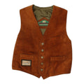 Marcos Mens Brown Vest Vintage Sleeveless Outdoor Button Down Smart Gilet Graphic Tee – Bold Style · Must-Have Style